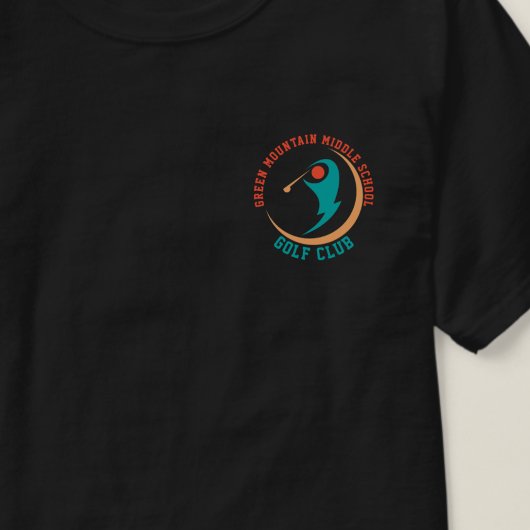 Name der Golf School Club League T-Shirt