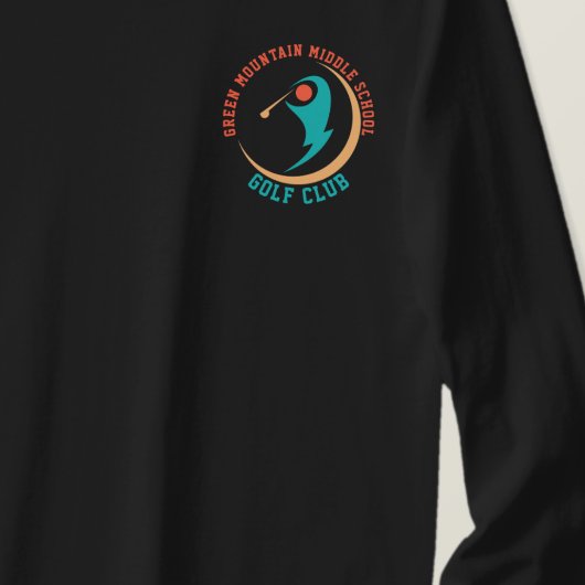 Name der Golf School Club League T-Shirt