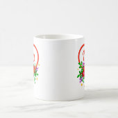 Name der Großmutter ändern - Nan - Herz und Blume Kaffeetasse (Mittel)