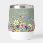 Name der grünen farbigen Wildblumen (Rückseite)