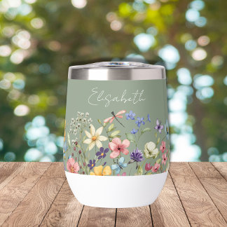 Name der grünen farbigen Wildblumen
