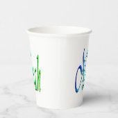 Name der grünen und blauen Noah, Pappbecher (Rechts)