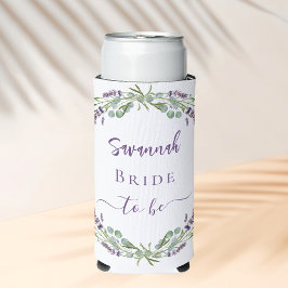 Name der Grünpflanze "Bride lavender eucalyptus" Selters Dosenkühler