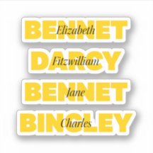 Name der Hauptcharaktere aus Stolz und Vorurteile