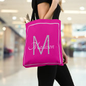 Name der heißen rosa Monogramm Tasche