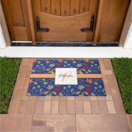 Name der Herbstblätterfamilie Doormat Fußmatte