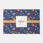 Name der Herbstblätterfamilie Doormat Fußmatte (Vorderseite)