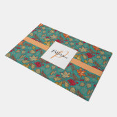 Name der Herbstblätterfamilie Doormat Fußmatte (Schrägansicht)
