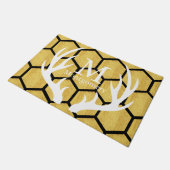 Name der Hirschlieder-Familie Fußmatte (Schrägansicht)