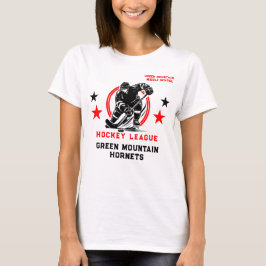 Name der Hockey School Club League T-Shirt