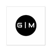 Name der individuell anpassbaren Initialen Permastempel (Design)