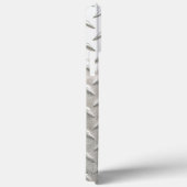 Name der industriellen Nickelstahl-Diamantplatte Case-Mate iPhone Hülle (Rückseite / Rechts)