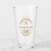 Name der irischen Familie Glas (Rückseite)