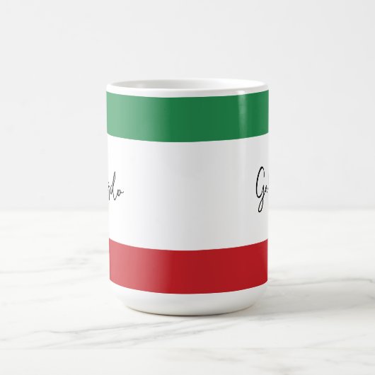 Name der italienischen Zollfamilie Kaffeetasse (Mittel)