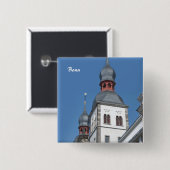 Name der Jesus Kirche in Bonn Button (Vorne & Hinten)