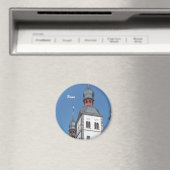 Name der Jesus Kirche in Bonn Magnet (In Situ (Geschirrspüler))