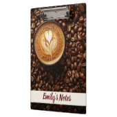 Name der Kaffeezeit Klemmbrett (Links)