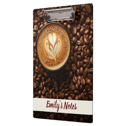 Name der Kaffeezeit Klemmbrett (Links)