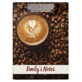 Name der Kaffeezeit Klemmbrett (Vorderseite)