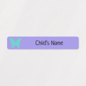 Name der Kinder für schulische/wasserdichte Etiketten (Design 1)