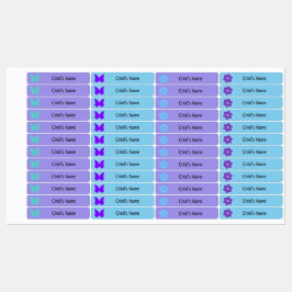 Name der Kinder für schulische/wasserdichte Etiketten