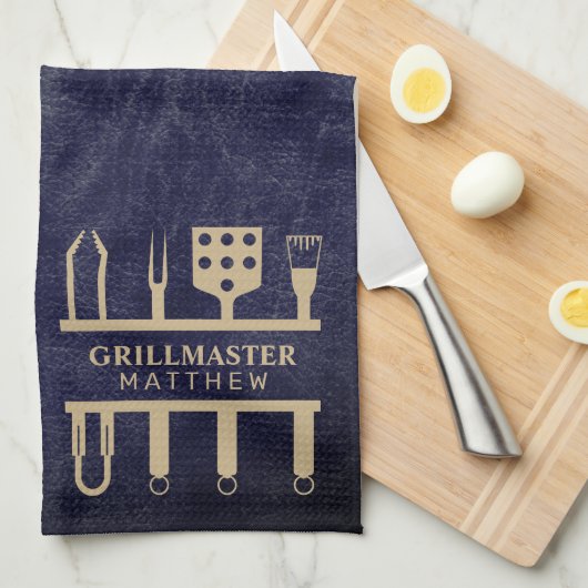 Name der klassischen GRILLEN für Gittermeister Geschirrtuch (Viertel Falte)