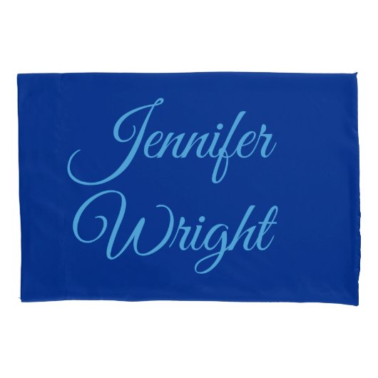 Name der klassischen Schlichten Luftwaffe Blue Kissenbezug (Vorderseite)