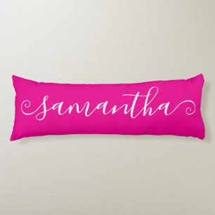 Name der Kurzen, leicht geschwungenen Unterschrift Seitenschläferkissen