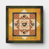 Name der Länderkiche Fotoplatte (Vorderseite)