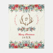 Name der ländlichen Aquarellfamilie Fleecedecke (Vorderseite)