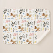 Name der landwirtschaftlichen Tiere Wiederholung d Sherpadecke (Vorderseite (Horizontal))