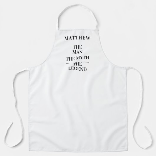 Name der Legende Schürze (Vorderseite)