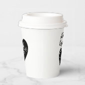 Name der Liebe, kleiner Kaffeespezialist Pappbecher (Rechts)