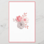 Name der Liebe Song Brautparty Game Card Flyer (Hinten)