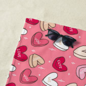 Name der Liebe Strandtuch (Beispiel)