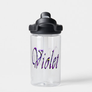 Name der lila Blumenrübe, Trinkflasche