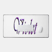 Name der Lila Violette, Schreibtischmatte (Tastatur & Maus)