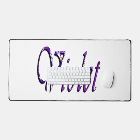 Name der Lila Violette, Schreibtischmatte (Tastatur & Maus)