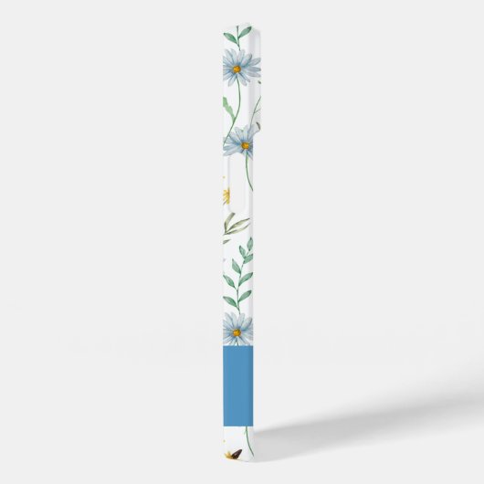 Name der Lila Wasserfarbe Blau Wildblume Case-Mate iPhone Hülle (Rückseite / Rechts)