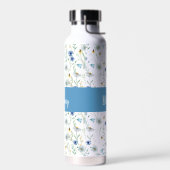 Name der lila Wildblume Trinkflasche (Links)