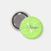 Name der Limettengrün Magnet (Vorderseite/Rückseite)