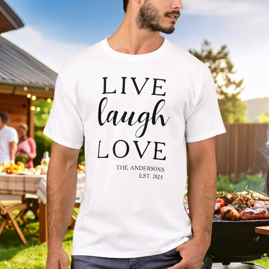 Name der Live-Laugh-Liebe T-Shirt