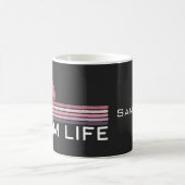 Name der Mama am Muttertag Kaffeetasse (Mittel)
