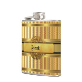 Name der Metal-Monogram-Edelmetalle Flachmann (Links)