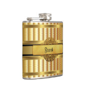 Name der Metal-Monogram-Edelmetalle Flachmann (Rechts)