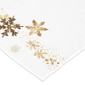 Name der Minimalistischen Schneeflocken-Familie Mittelgroßer Tischläufer (Ecke)