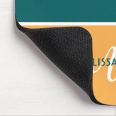 Name der Minimalistischen Schriftzeichen für grün  Mousepad (Ecke)