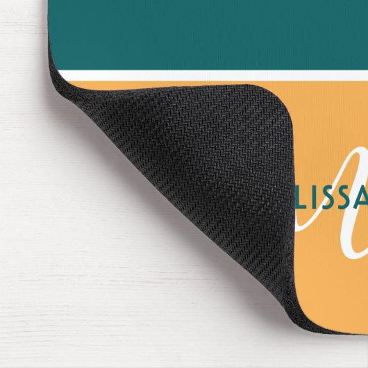 Name der Minimalistischen Schriftzeichen für grün  Mousepad (Ecke)