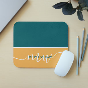 Name der Minimalistischen Schriftzeichen für grün  Mousepad