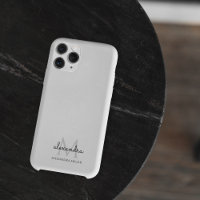 Name der Minimalistischen Schwarzweiß-Monogramm
